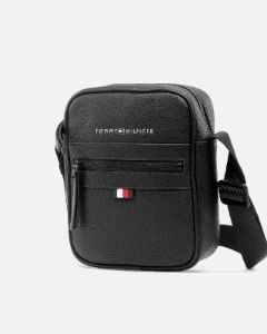 Tommy Jeans Essential PU Mini Reporter Bag Black sold by Culture Kings