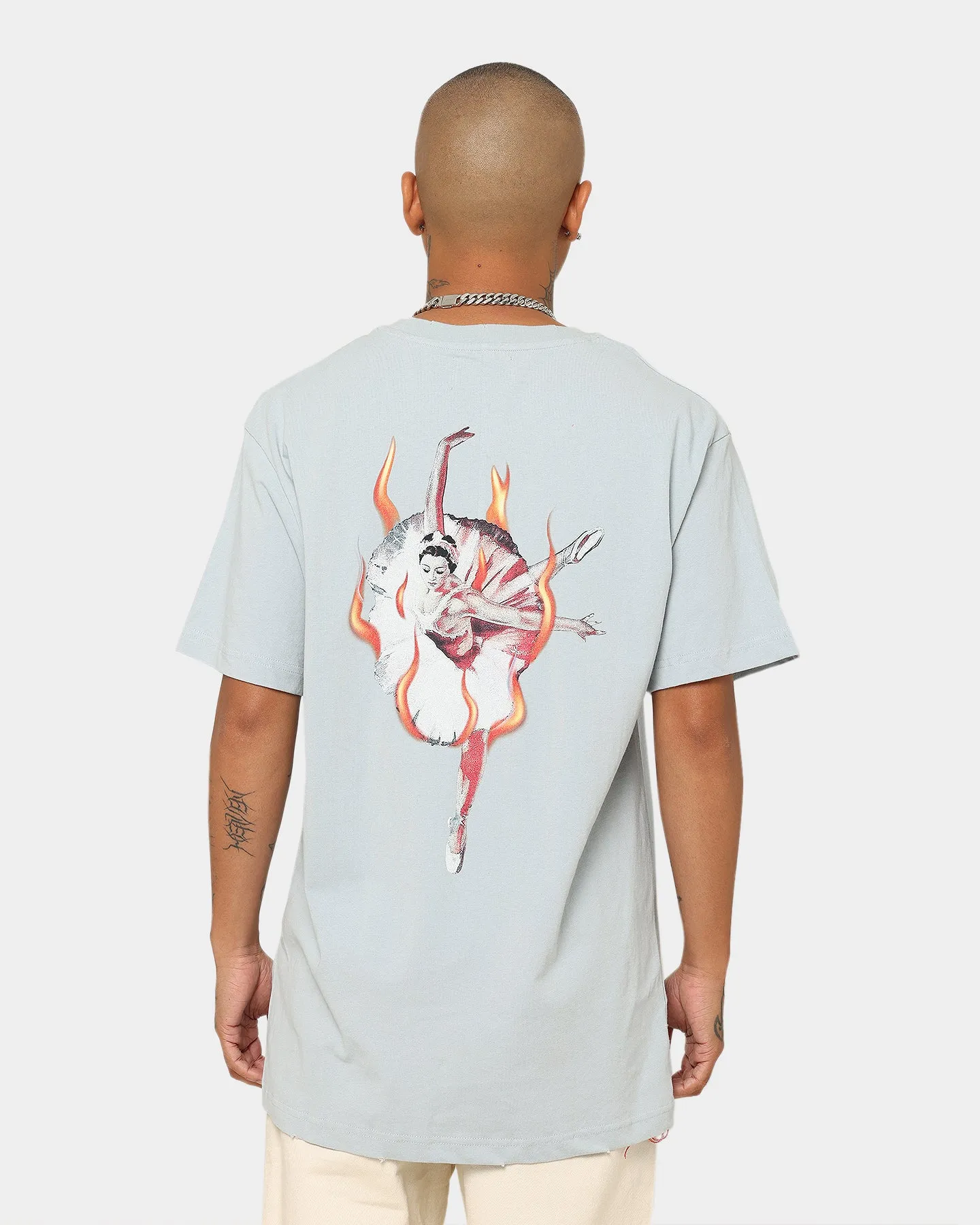 Lifted Anchors Ballerina Graphic T-Shirt Teal sold by Culture Kings product image thumbnail 4