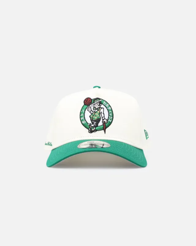 New Era Boston Celtics 'NBA X Hyperfly' 9FORTY A-Frame Snapback Chrome White sold by Culture Kings