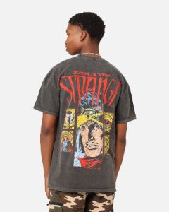 Marvel Doctor Strange Heavyweight Vintage T-Shirt Black Wash sold by Culture Kings