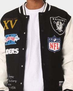 Majestic Athletic Las Vegas Raiders Multi Hit Jacket Black sold by Culture Kings