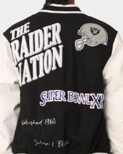 Majestic Athletic Las Vegas Raiders Multi Hit Jacket Black sold by Culture Kings