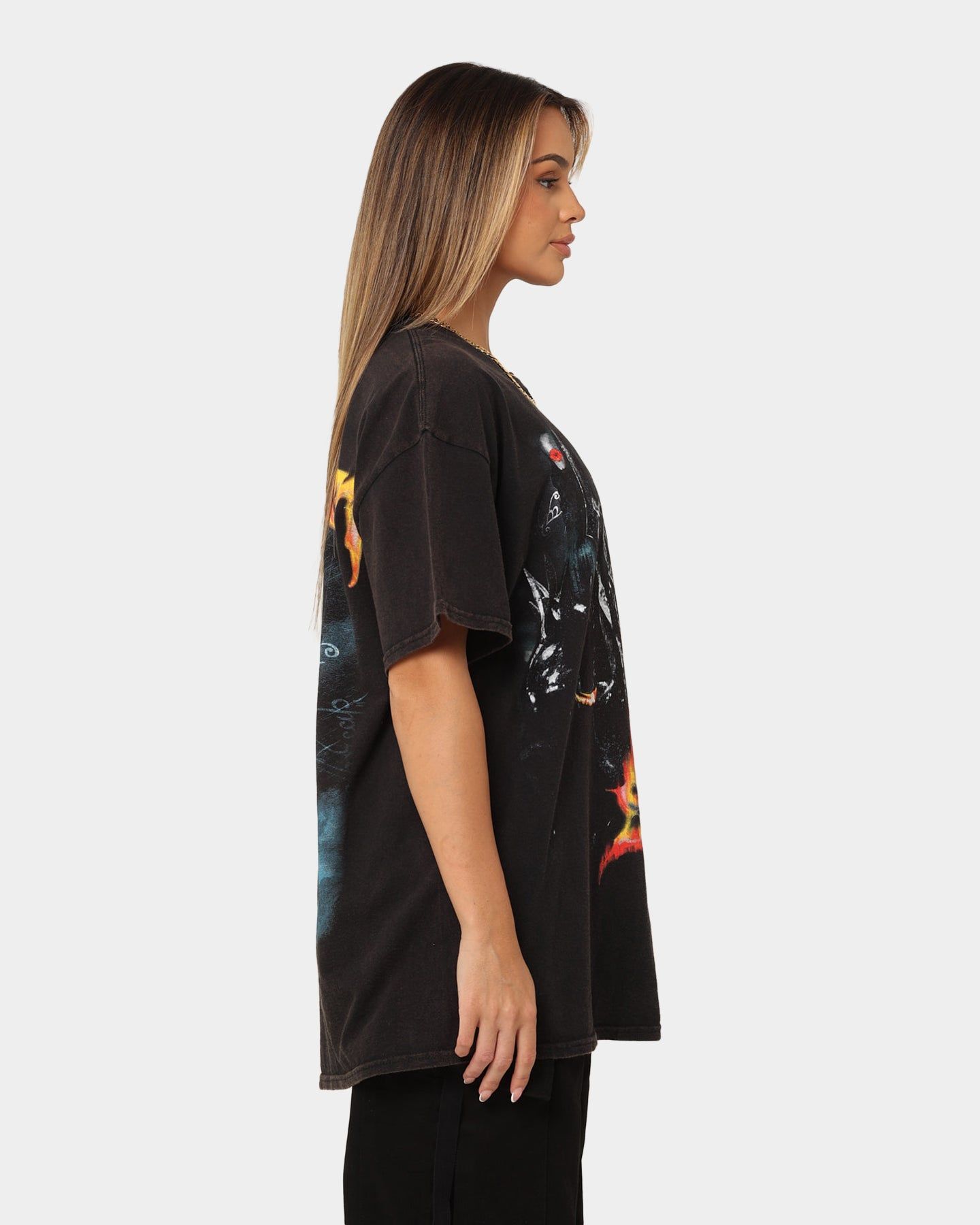 American Thrift X Lord of The Rings The Sauron Vintage T-Shirt Black Wash sold by Culture Kings product image thumbnail 6