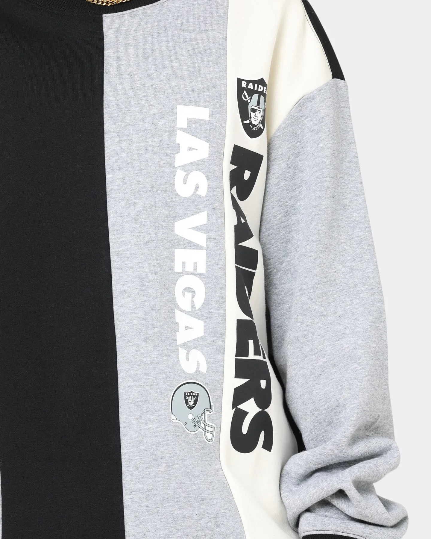 Majestic Athletic Las Vegas Raiders Panel Block Crewneck Black sold by Culture Kings product image thumbnail 3