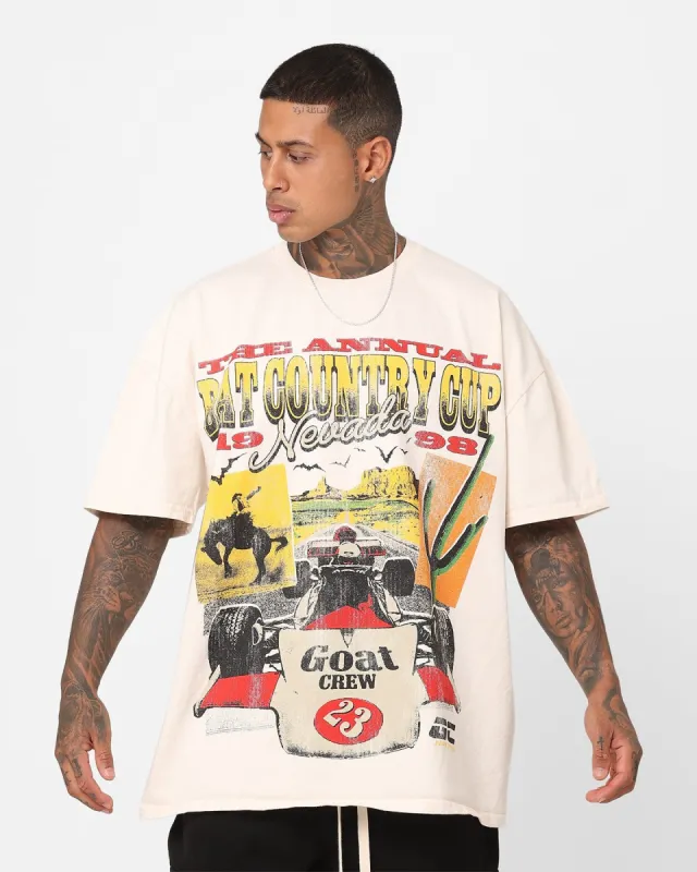 Goat Crew Bat Country Cup Heavyweight T-Shirt Off White sold by Culture Kings