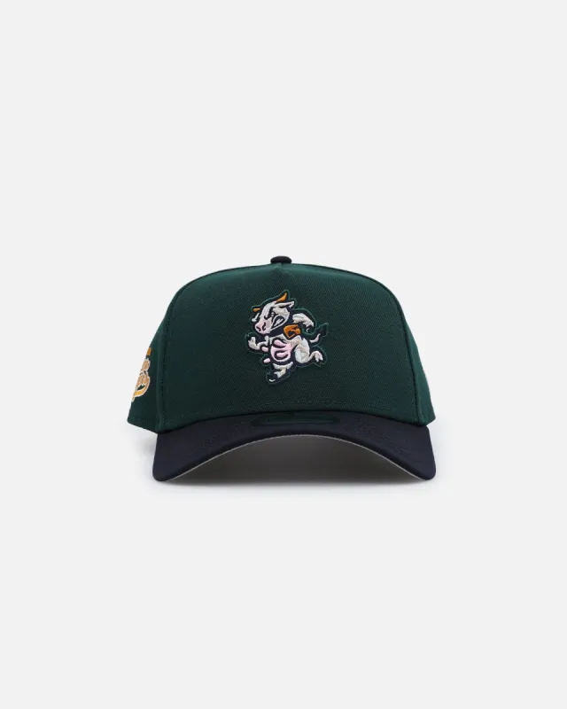 New Era Wisconsin Timber Rattlers 'Autumn Hue' 9FORTY A-Frame Snapback Dark Green/Navy made by New Era