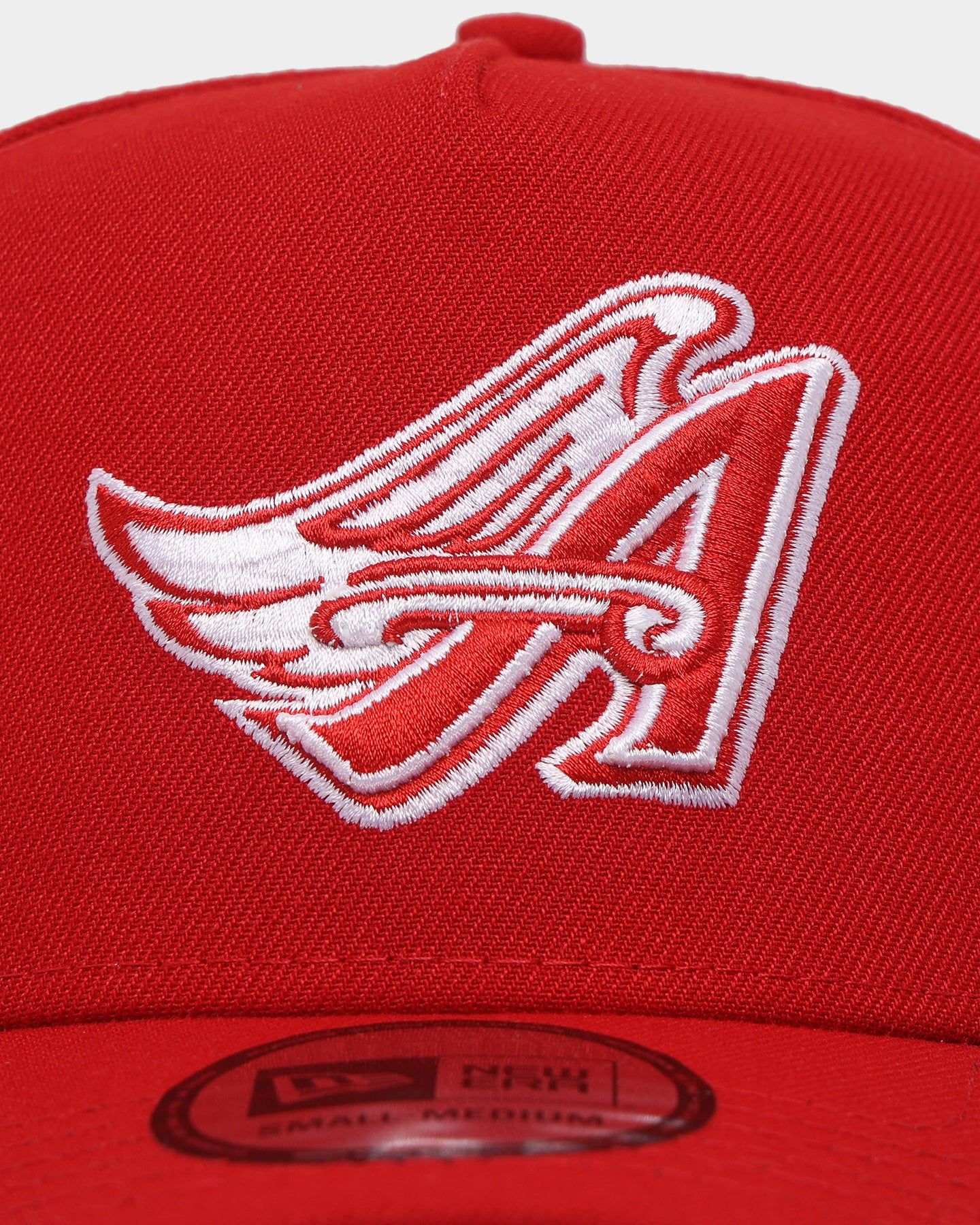 New Era Anaheim Angels 'Fairisle' 9FORTY K-Frame Snapback Red/White sold by Culture Kings product image thumbnail 5