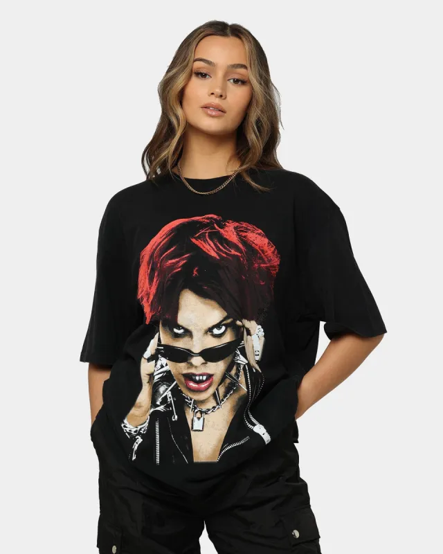 YUNGBLUD Life On Mars Tour Vintage T-Shirt Washed Black sold by Culture Kings