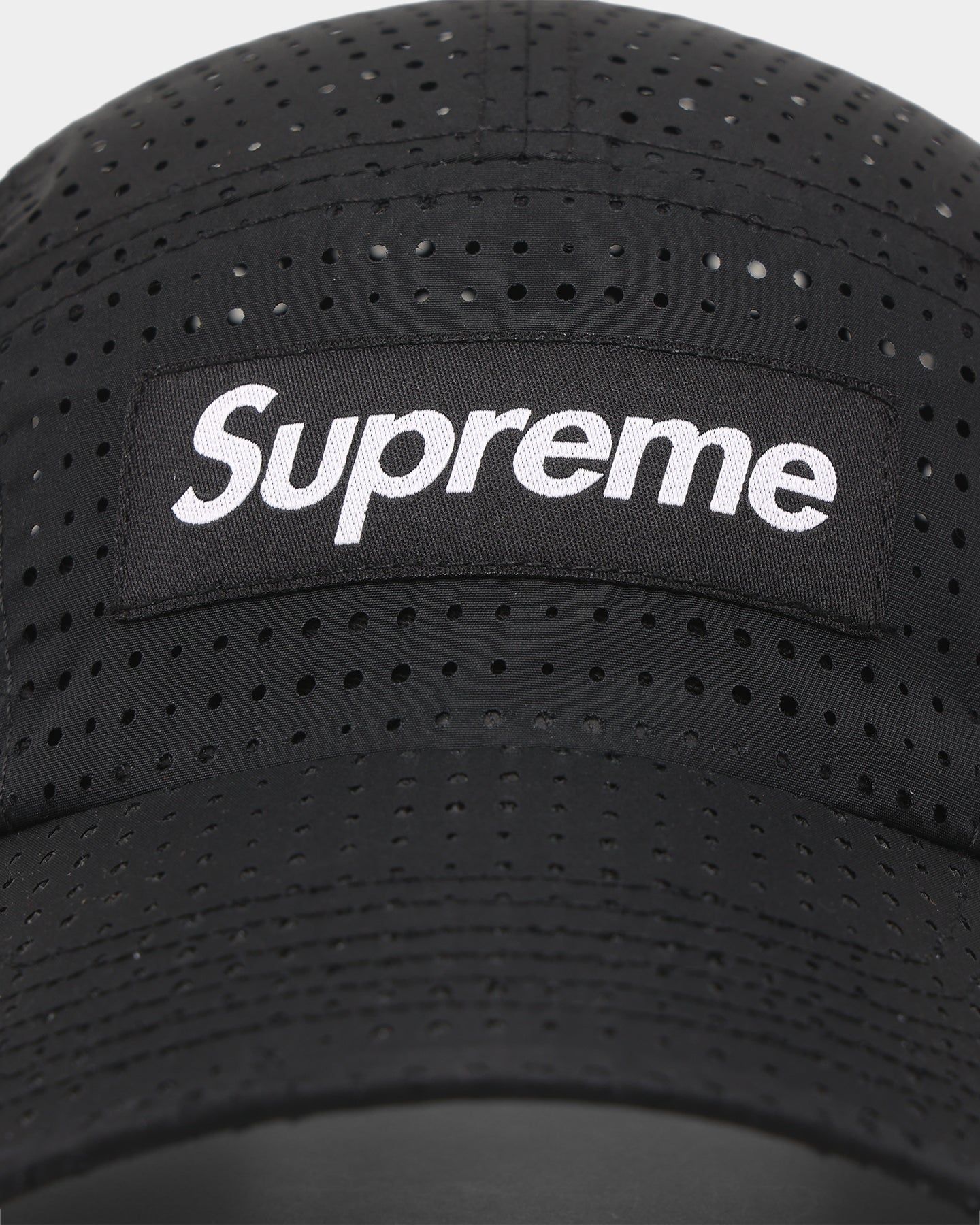 Supreme Perforated Camp Strapback Black sold by Culture Kings product image thumbnail 5
