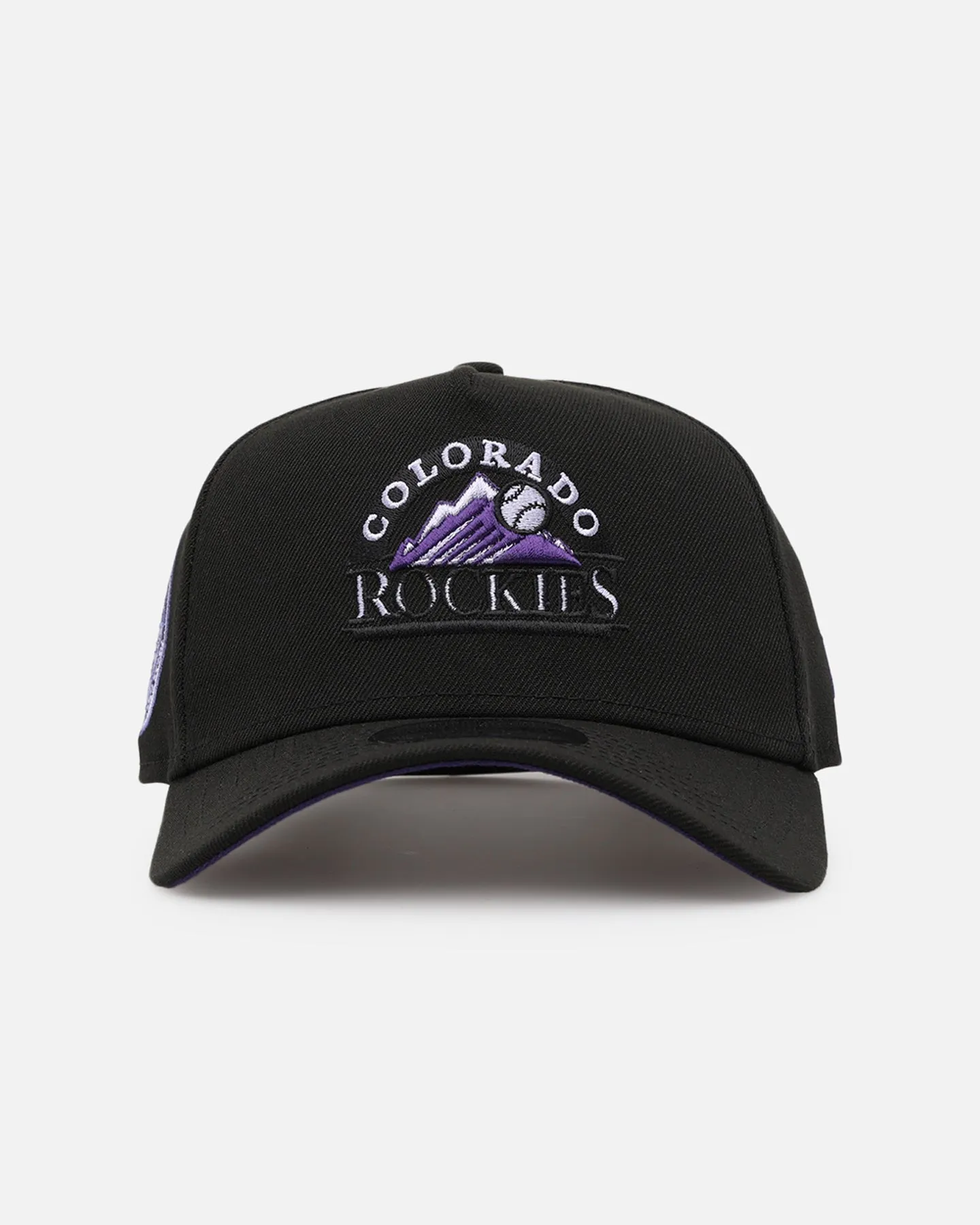 New Era Colorado Rockies 'Purple Haze' 9FORTY A-Frame Snapback Black/Purple sold by Culture Kings