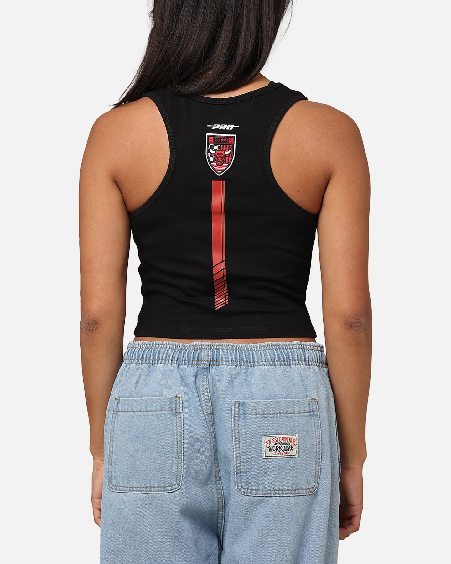 Pro Standard Women's Chicago Bulls Fitted Racerback Top Black sold by Culture Kings product image thumbnail 2