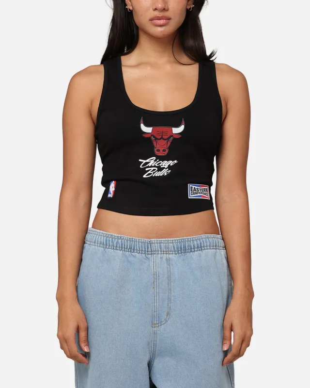 Pro Standard Women's Chicago Bulls Fitted Racerback Top Black sold by Culture Kings
