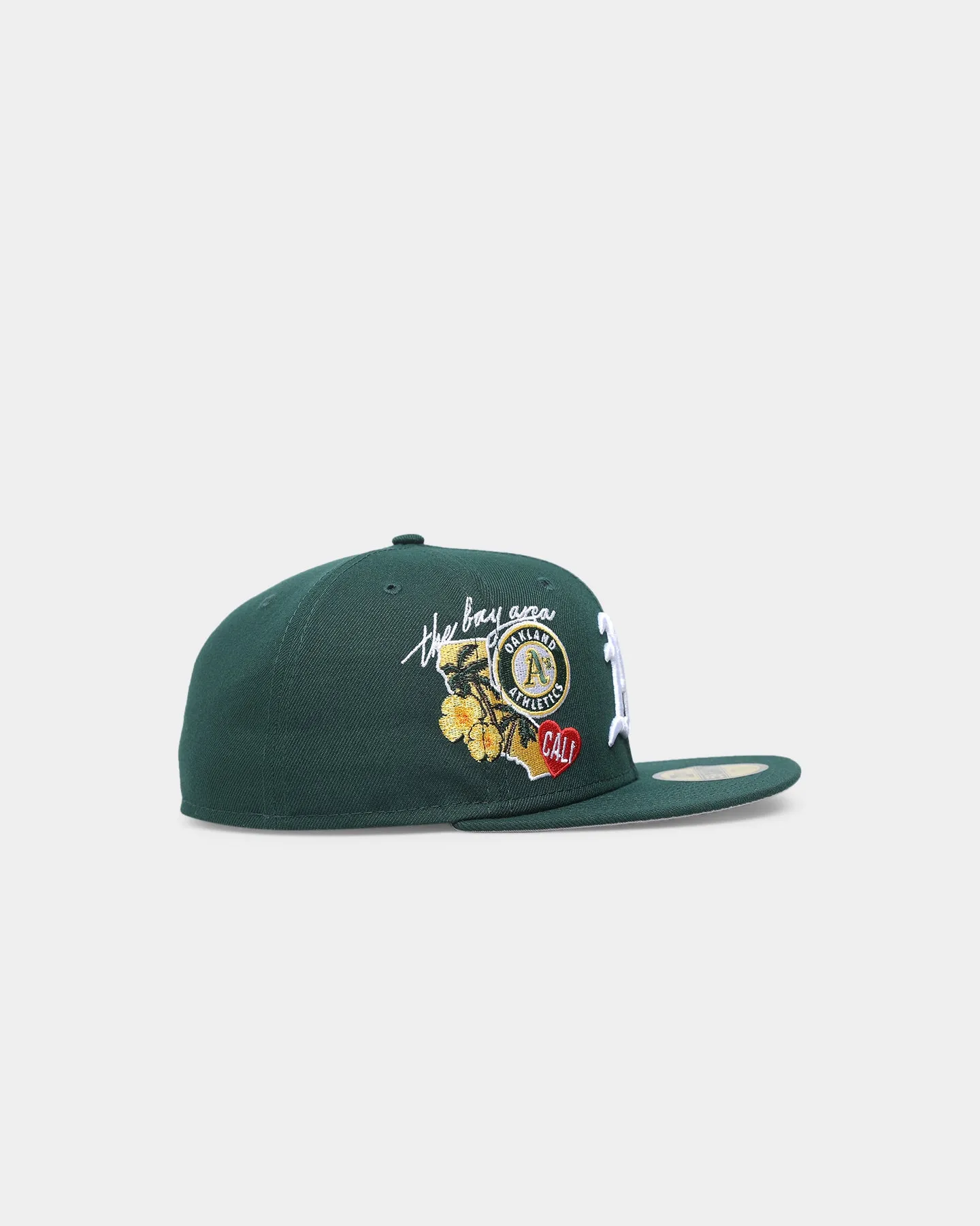 New Era Oakland Athletics 'City Cluster' 59FIFTY Fitted Dark Green sold by Culture Kings product image thumbnail 3