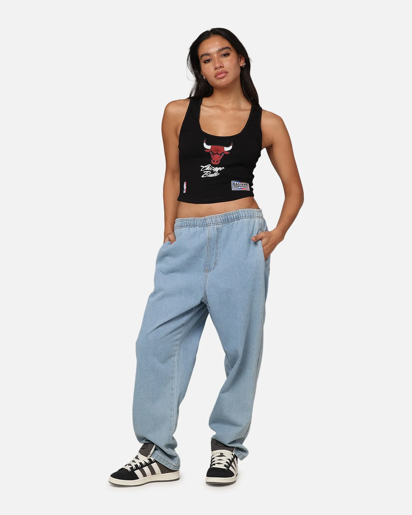 Pro Standard Women's Chicago Bulls Fitted Racerback Top Black sold by Culture Kings product image thumbnail 3