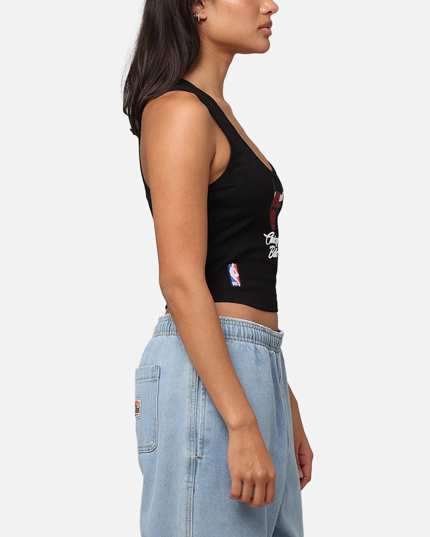 Pro Standard Women's Chicago Bulls Fitted Racerback Top Black sold by Culture Kings product image thumbnail 5