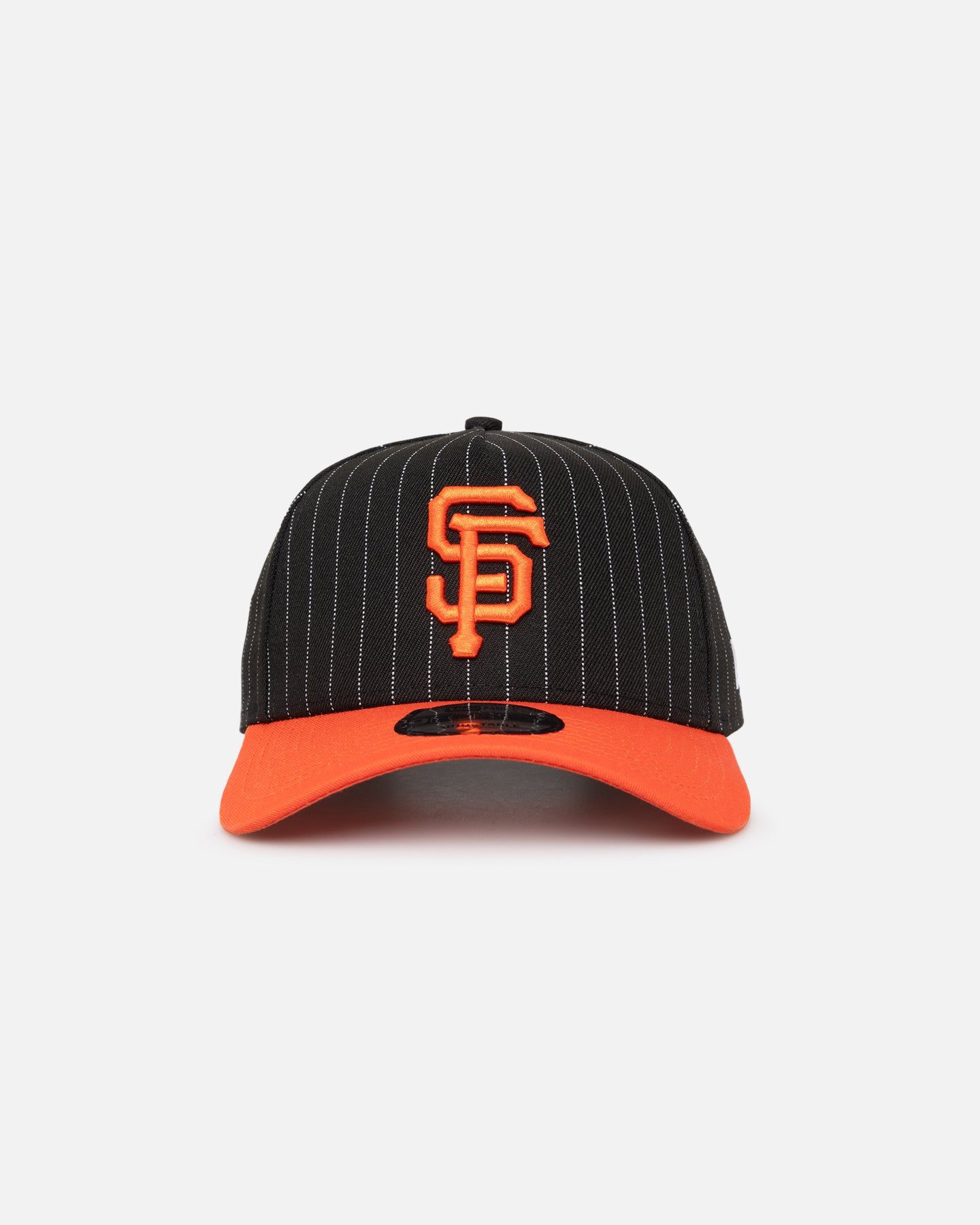 New Era San Francisco Giants '2-Tone Pinstripe' 9FORTY A-Frame Snapback Pinstripe sold by Culture Kings