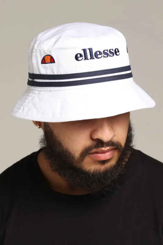 Ellesse Lorenzo Bucket Hat White sold by Culture Kings