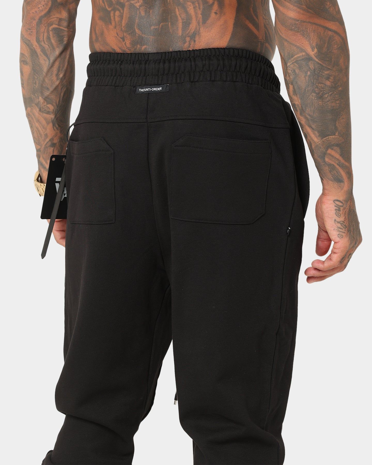 The Anti Order Neon Flux Track Pants Black/Reflective sold by Culture Kings product image thumbnail 9