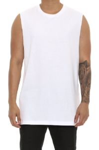 Goat Crew Blank Muscle White sold by Culture Kings
