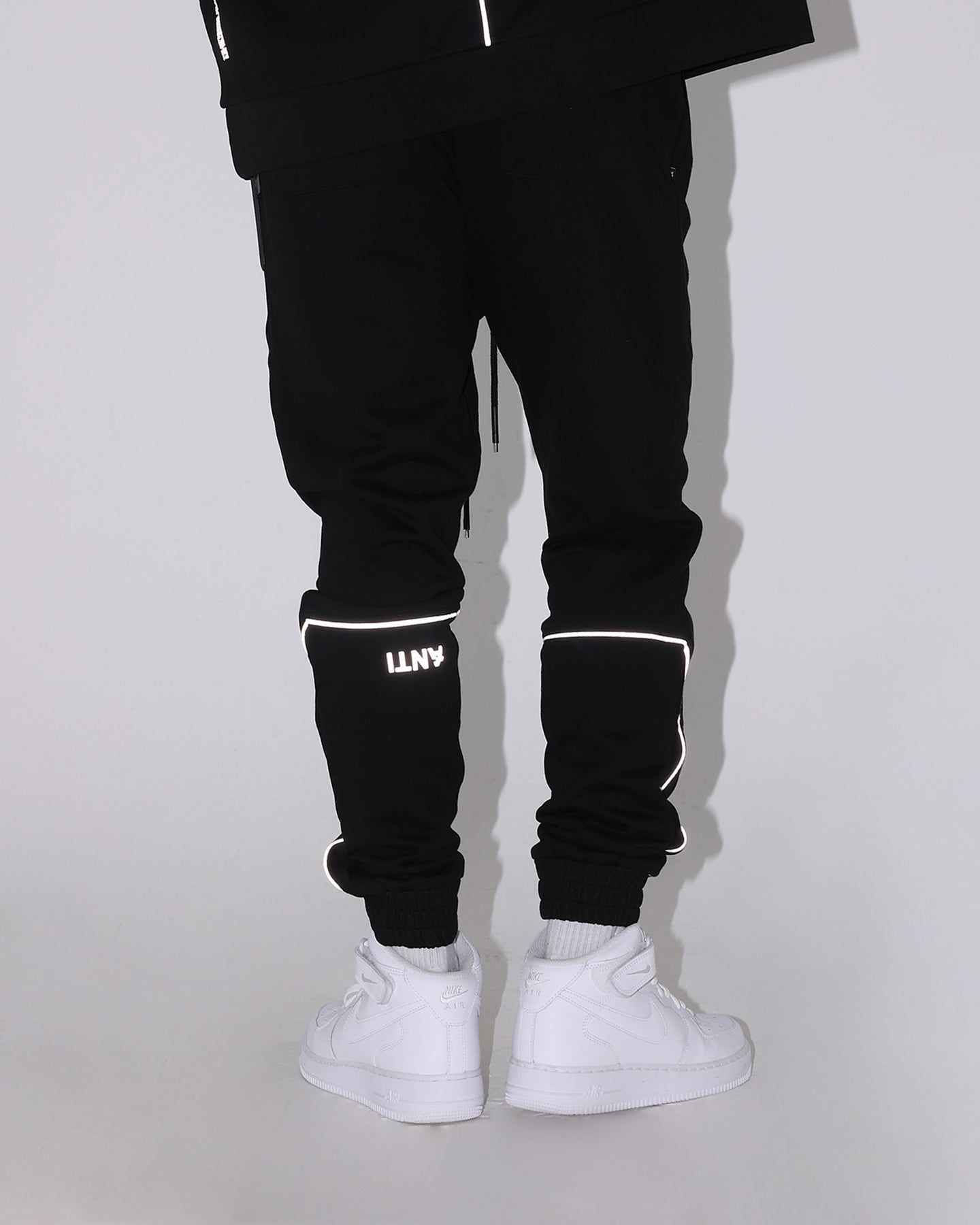 The Anti Order Neon Flux Track Pants Black/Reflective sold by Culture Kings product image thumbnail 7