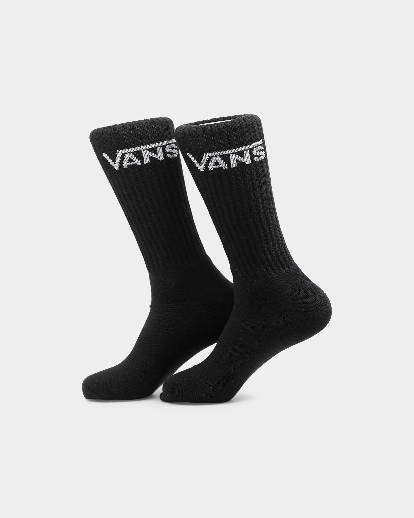 Vans Men's Classic Crew Socks 3pk (6.5-9) Black Assorted sold by Culture Kings product image thumbnail 4