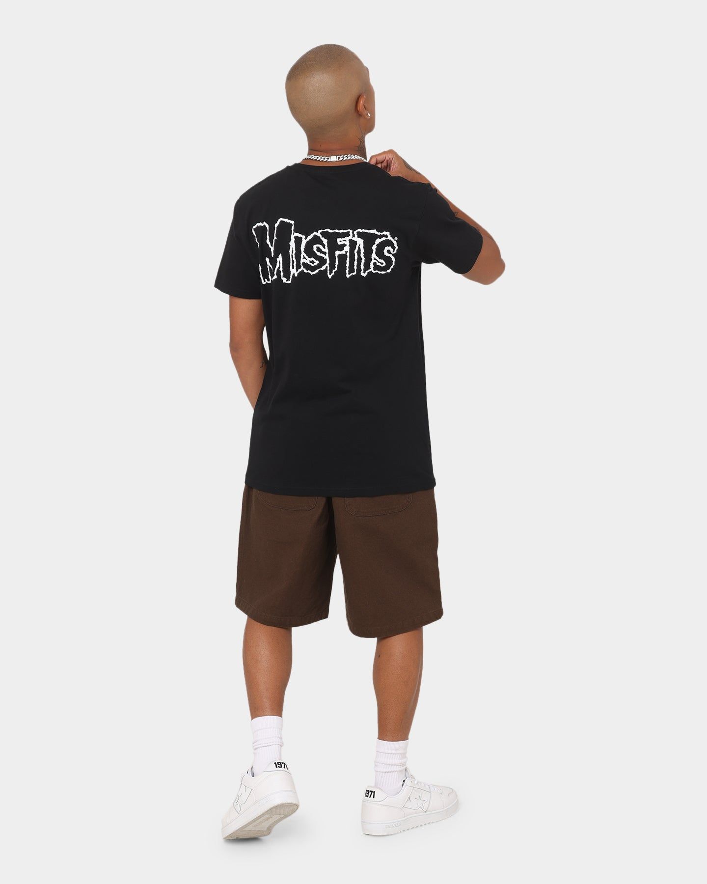 Misfits Classic Fiend Skulls T-Shirt Black sold by Culture Kings product image thumbnail 2