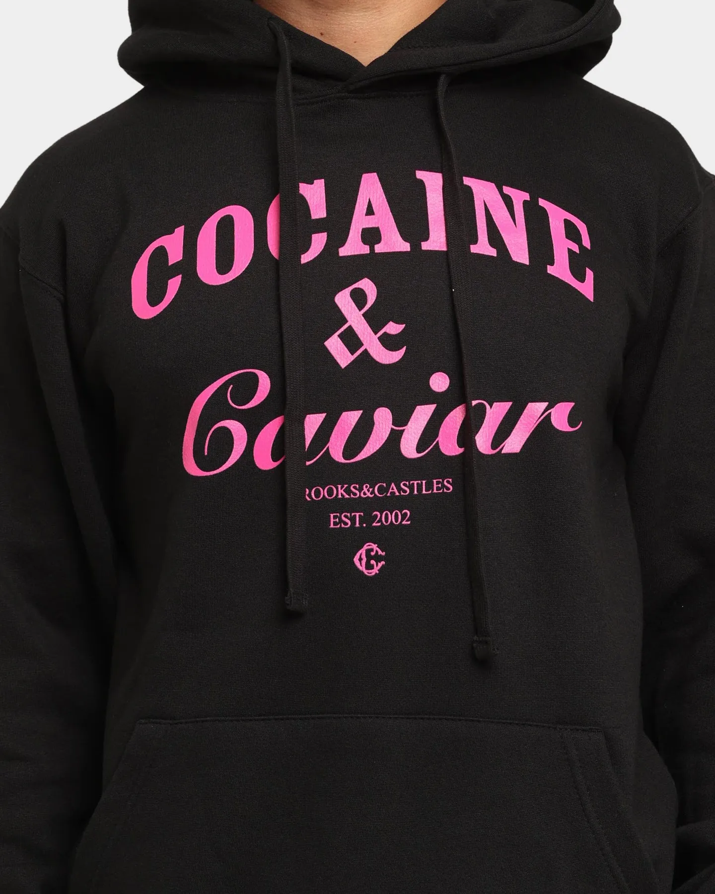 Crooks & Castles Cocaine & Caviar Hood Black sold by Culture Kings product image thumbnail 2