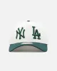 New Era New York Yankees X Los Angeles Dodgers 'Dual Logo' 9FORTY A-Frame Snapback Chrome/Dark Green sold by Culture Kings