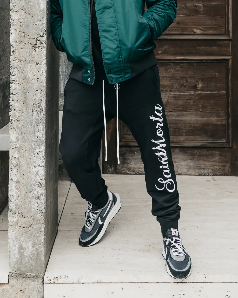 Saint Morta Saviour Sweat Pants Black sold by Culture Kings