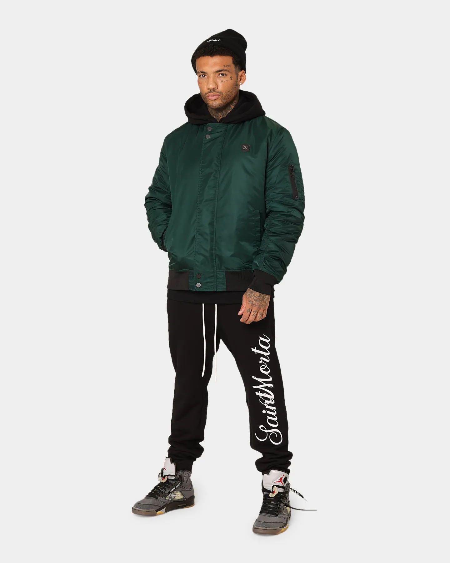 Saint Morta Saviour Sweat Pants Black sold by Culture Kings product image thumbnail 4