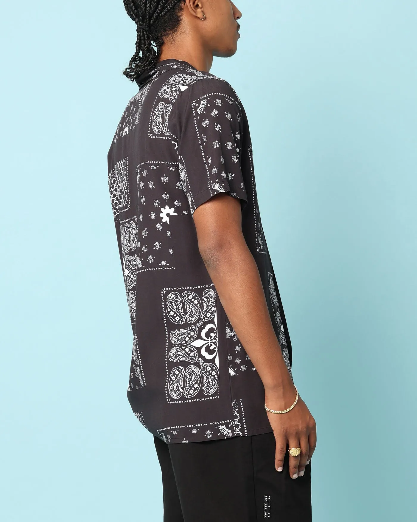 Carré Fragment Button Up Shirt Black sold by Culture Kings product image thumbnail 4