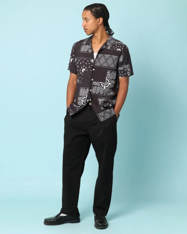 Carré Fragment Button Up Shirt Black sold by Culture Kings