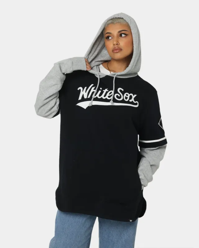 47 Brand Chicago White Sox Shortstop Hoodie Jet Black sold by Culture Kings