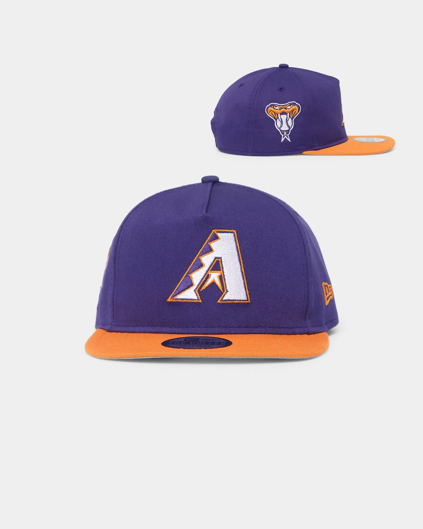 New Era Arizona Diamondbacks "Purple Valley" Old Golfer Snapback Purple/Orange sold by Culture Kings