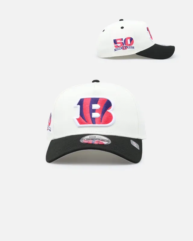 New Era Cincinnati Bengals 'Neon Nights' 9FORTY Snapback Chrome/Black sold by Culture Kings