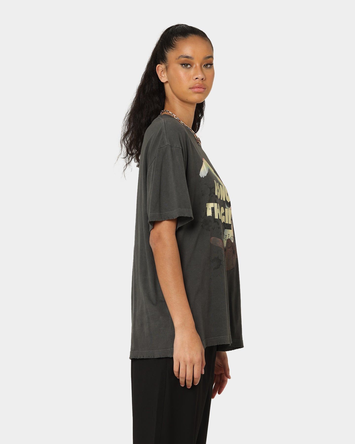 Honor The Gift Palms T-Shirt Black sold by Culture Kings product image thumbnail 5