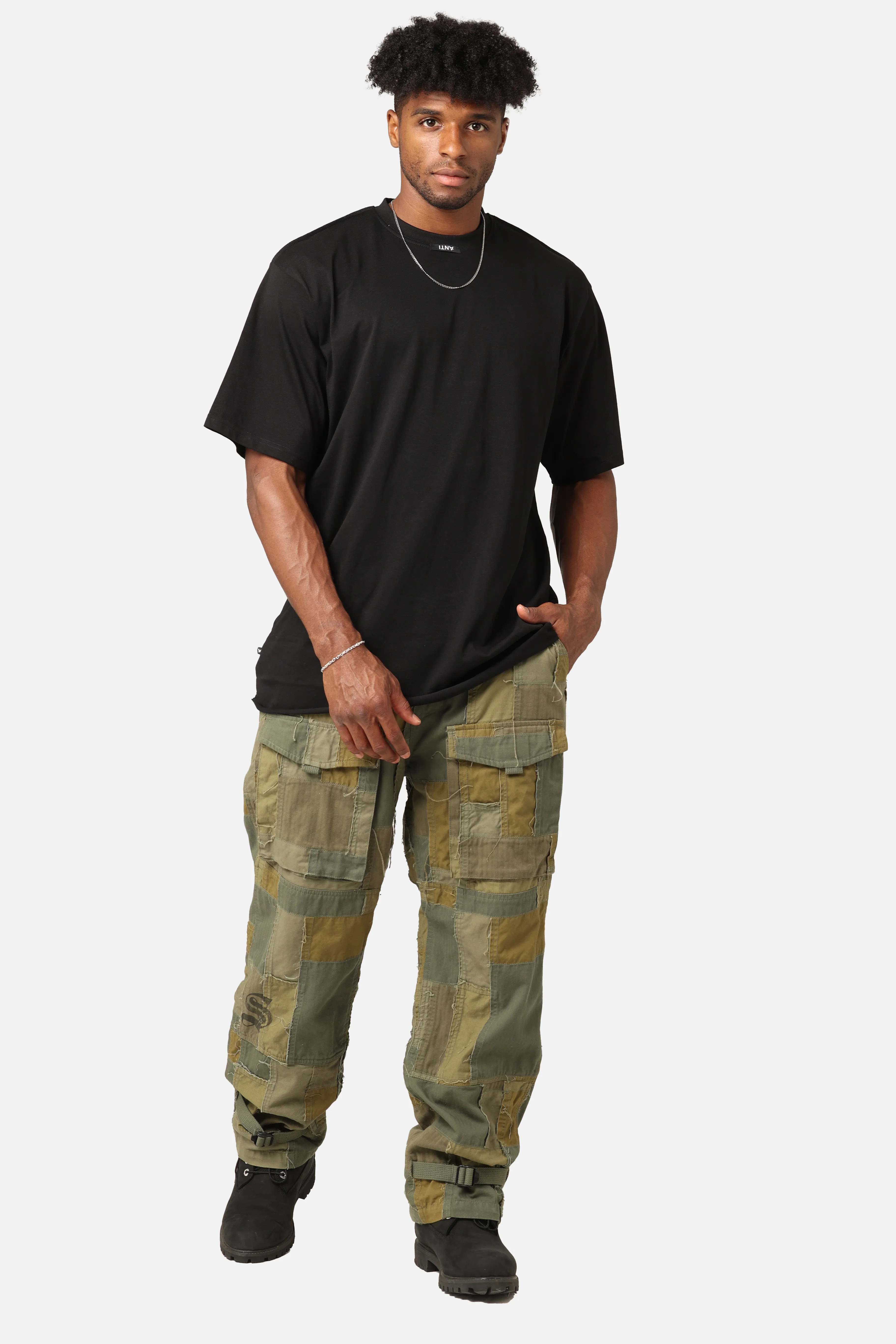 The Anti Order Anti Baggy Blank T-Shirt Black sold by Culture Kings product image thumbnail 2