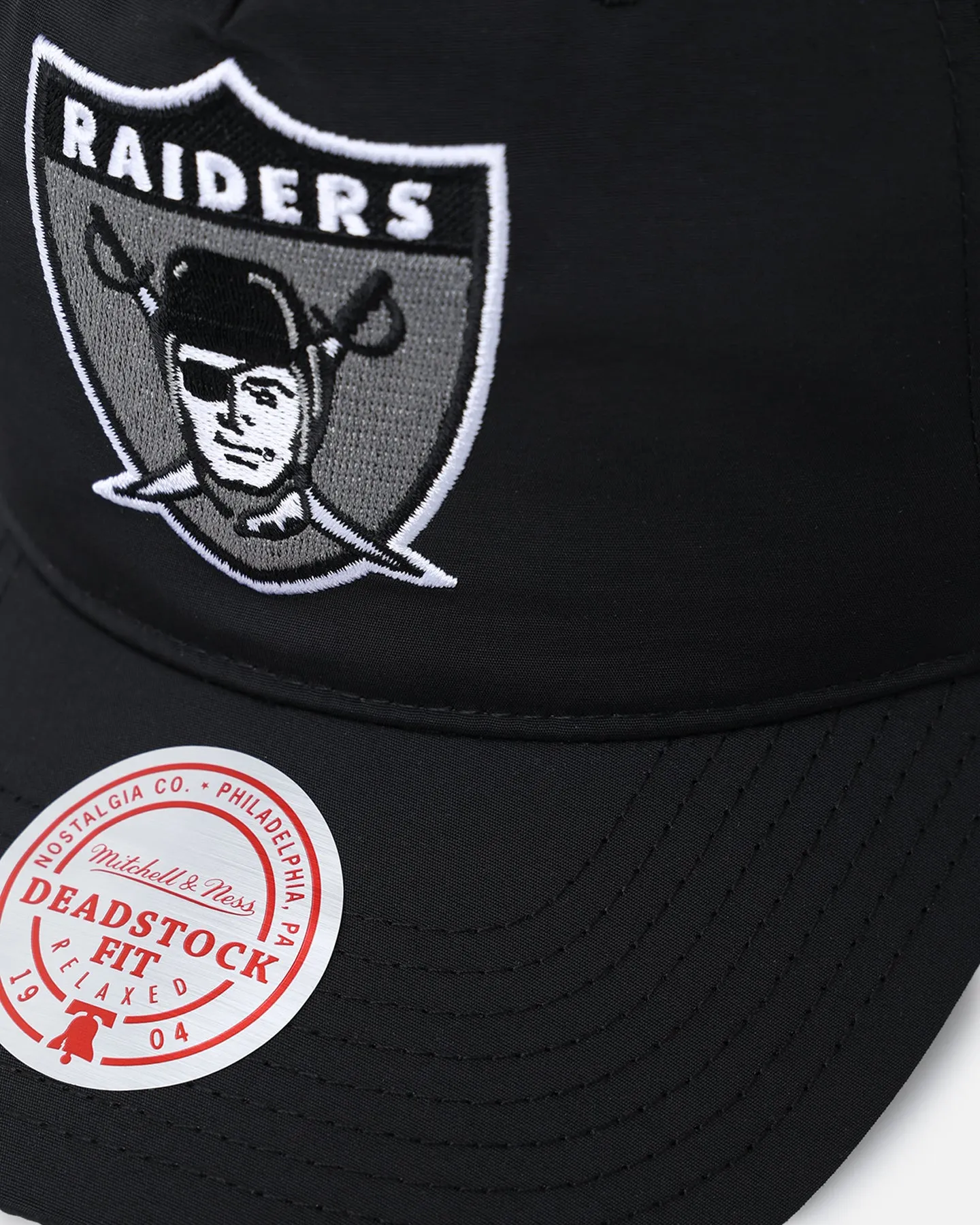 Mitchell & Ness Las Vegas Raiders Retro Matte Nylon Origins Snapback Black sold by Culture Kings product image thumbnail 2