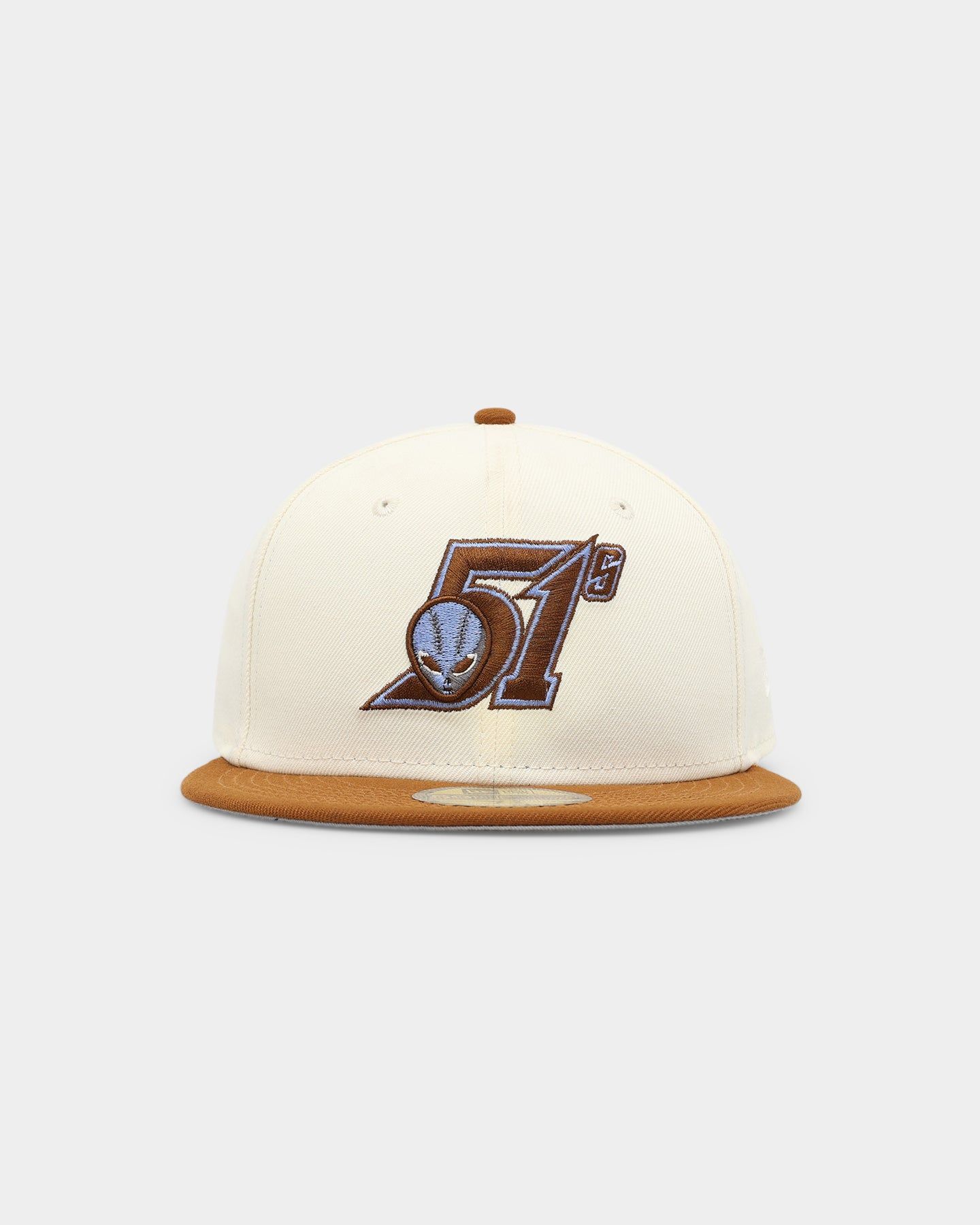 New Era Las Vegas 51s 'Toasted Peanut' 2-Tone 59FIFTY Fitted White sold by Culture Kings