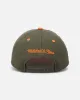 Mitchell & Ness Charlotte Hornets 'Harmony of Hues' Pro Crown Snapback Olive/Orange sold by Culture Kings