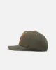Mitchell & Ness Charlotte Hornets 'Harmony of Hues' Pro Crown Snapback Olive/Orange sold by Culture Kings