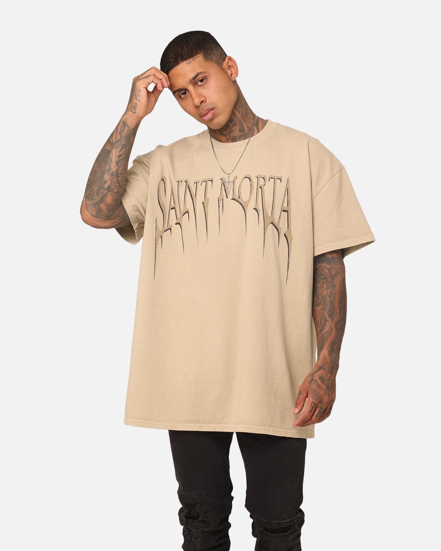 Saint Morta Sinister Lafayette T-Shirt Stone sold by Culture Kings
