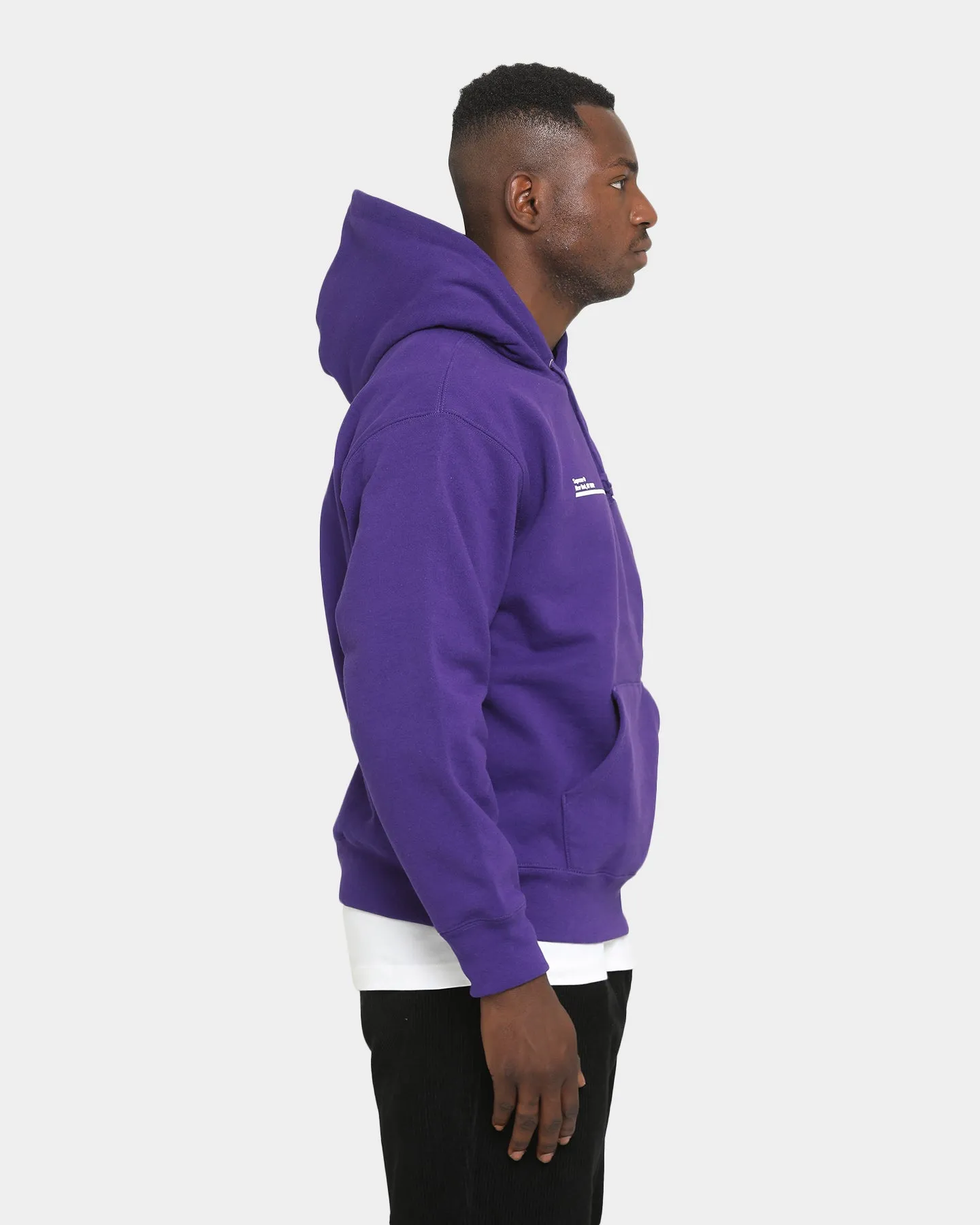 Supreme Shop Hooded Sweatshirt Purple sold by Culture Kings product image thumbnail 5