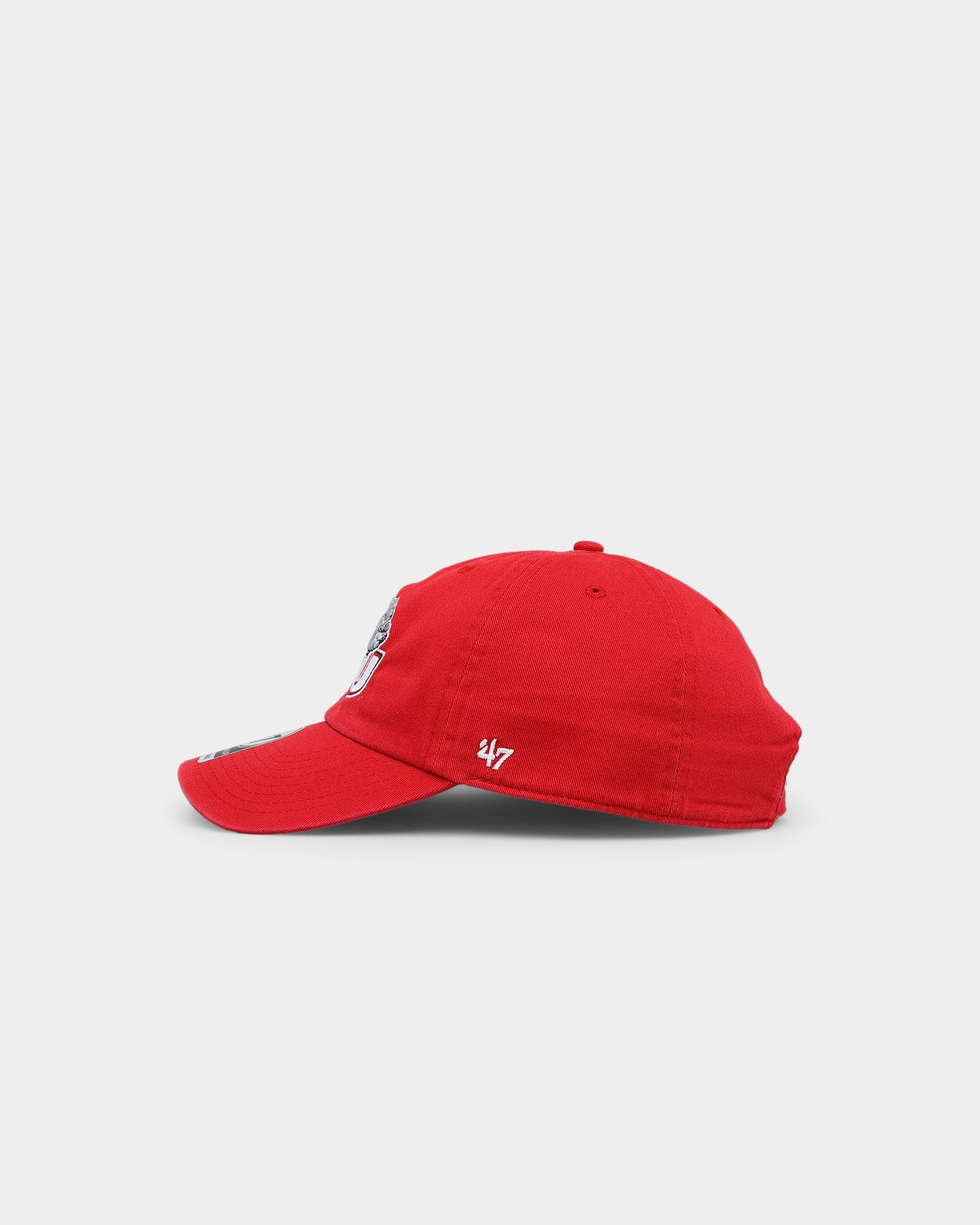 47 Brand Gonzaga Bulldogs '47 Clean Up Strapback Red sold by Culture Kings product image thumbnail 4