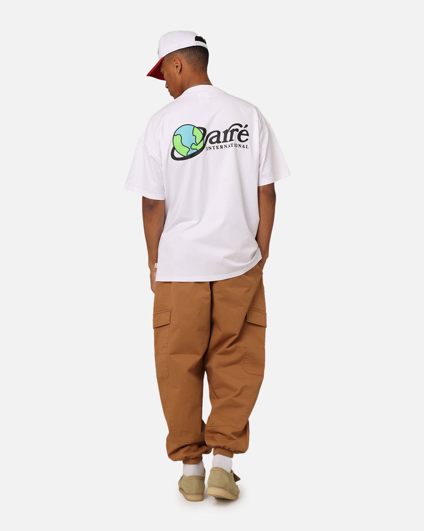 Carre International Oversized T-Shirt White sold by Culture Kings product image thumbnail 3