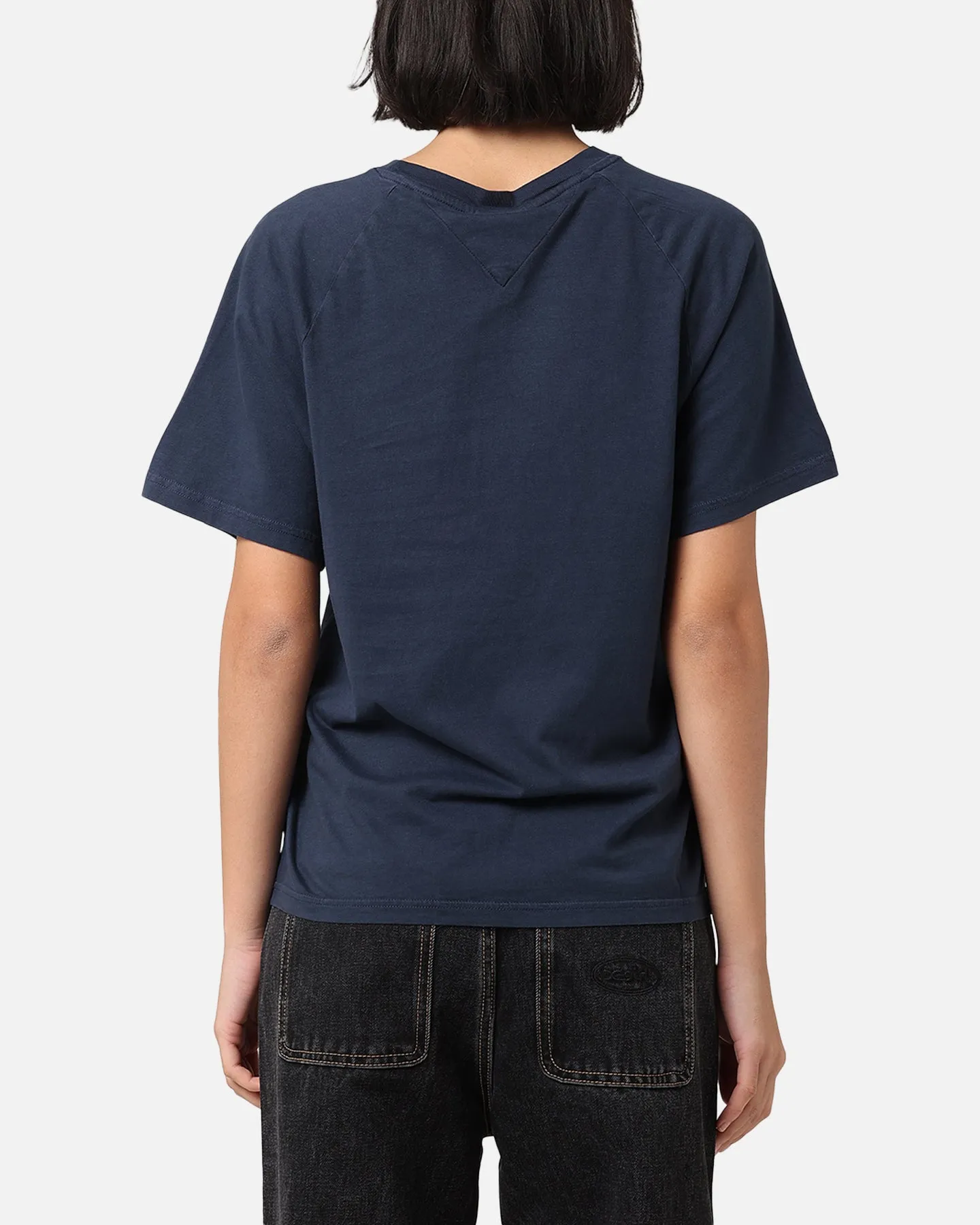 Tommy Jeans Women's TJW Relax Varsity Sport T-Shirt Dark Night Navy sold by Culture Kings product image thumbnail 3