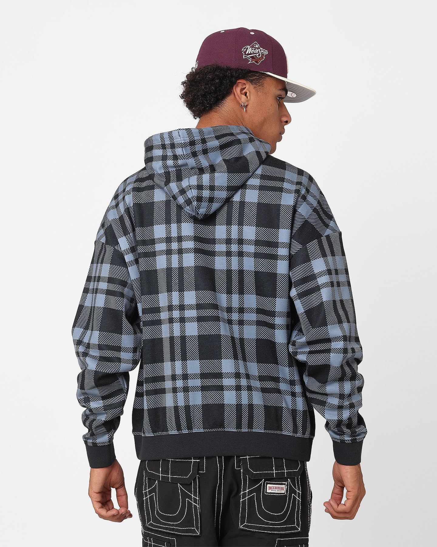 Majestic Athletic New York Yankees Check Logo Hoodie True Navy sold by Culture Kings product image thumbnail 4