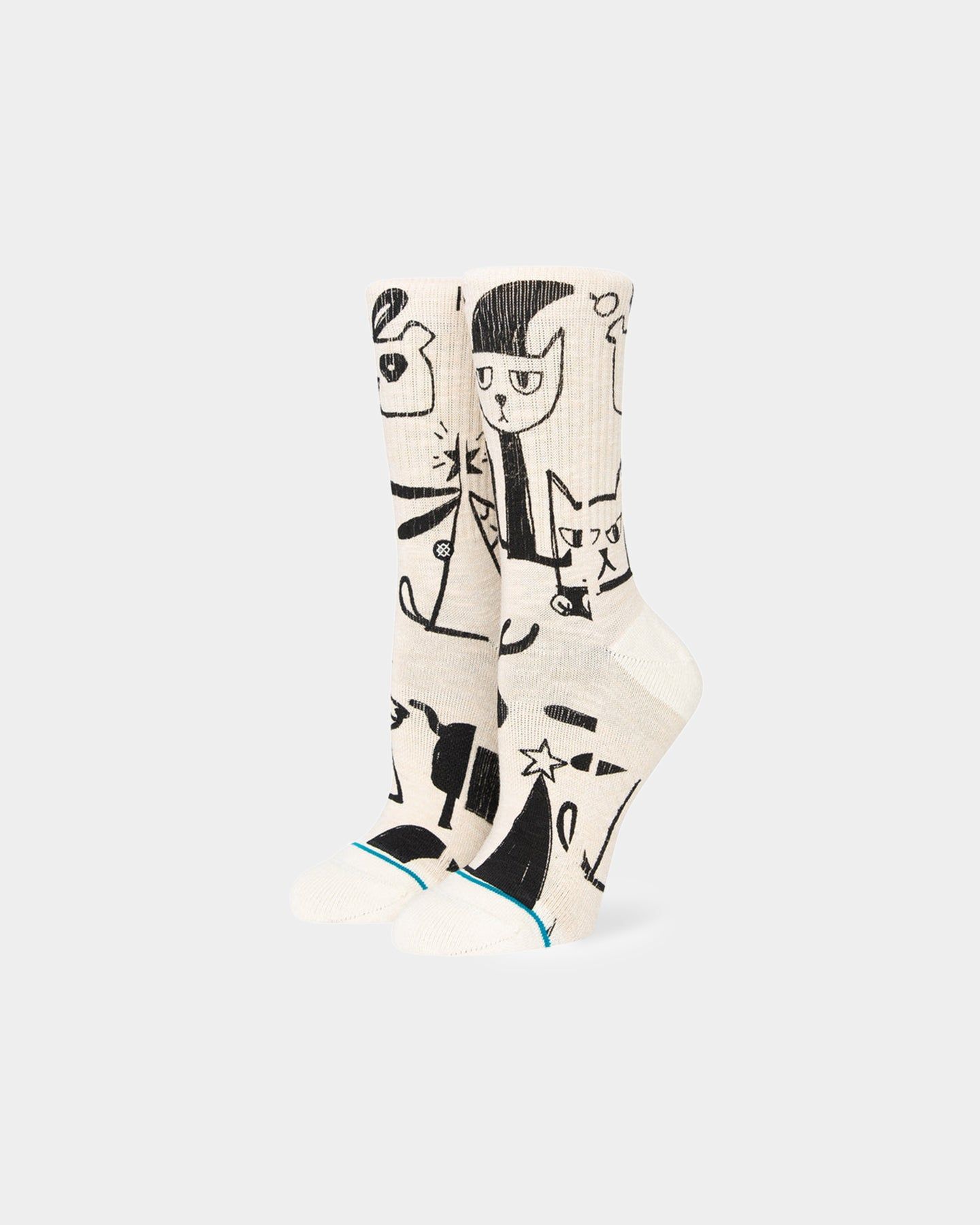 Stance Women's Christmas Bazaar Socks Off White sold by Culture Kings product image thumbnail 3