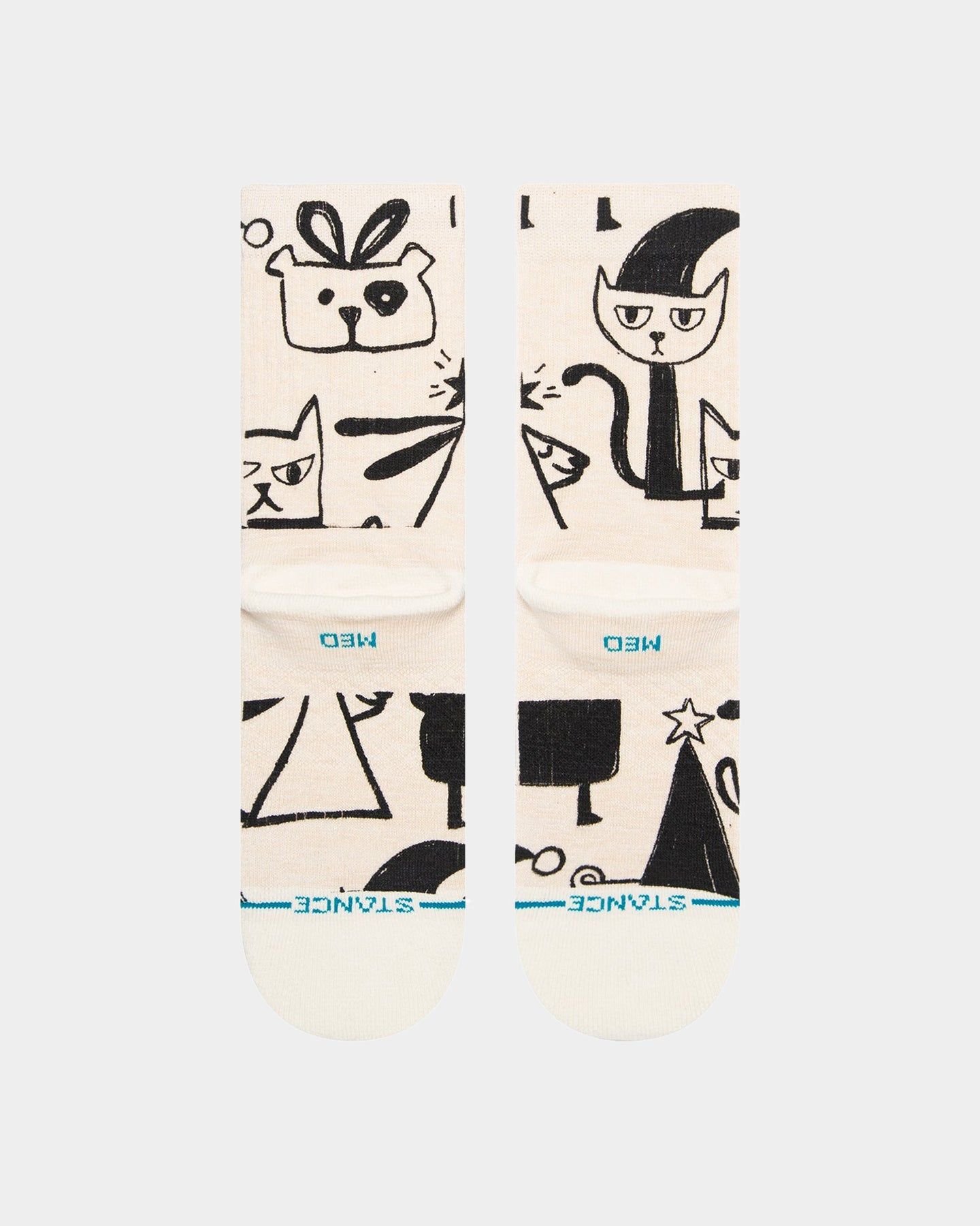 Stance Women's Christmas Bazaar Socks Off White sold by Culture Kings product image thumbnail 2
