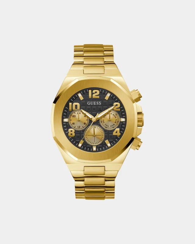 Guess Mainline Empire Watch Gold/Black sold by Culture Kings
